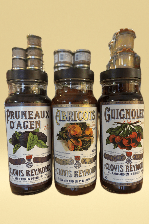 Pruneaux d'Agen - Abricots - Guignolet