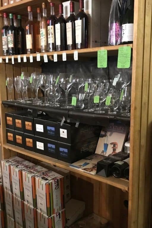 Verres à vins